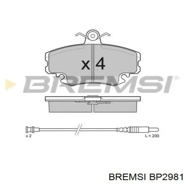 Pastillas de freno delanteras Renault Laguna 2 BG0, BG1