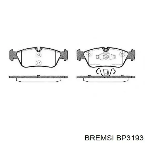 Pastillas de freno delanteras BMW 1 E81, E87