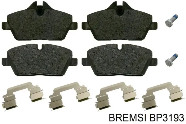 Pastillas de freno delanteras BMW 1 E81, E87