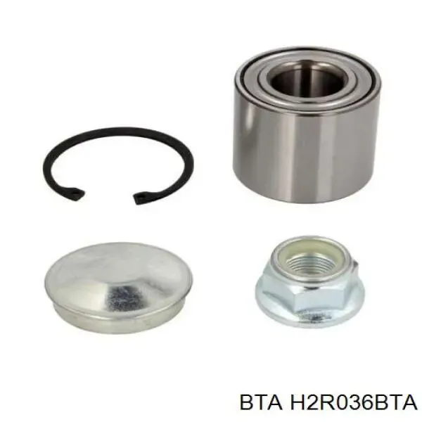 Cojinete de rueda trasero Renault Megane 2 LM0, LM1