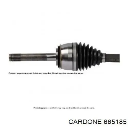 Semieje delantero 665185 Cardone