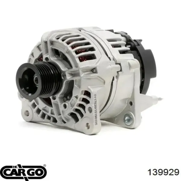 Tapa trasera del alternador 139929 Cargo