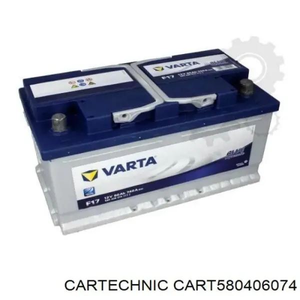 Batería CART580406074 Cartechnic