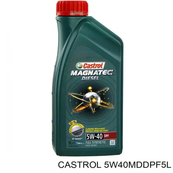 Aceite de motor 5W40MDDPF5L Castrol