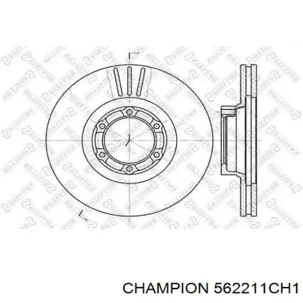 Disco de freno trasero Renault Trafic 2 FL