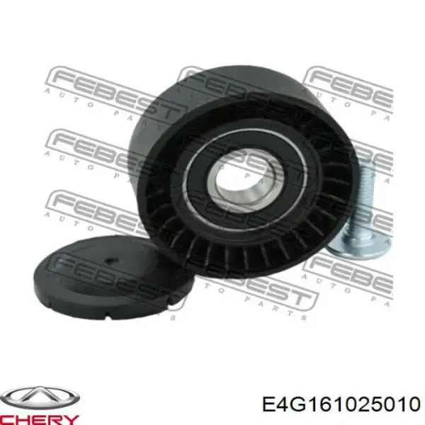 Tensor de correa poli V E4G161025010 Chery