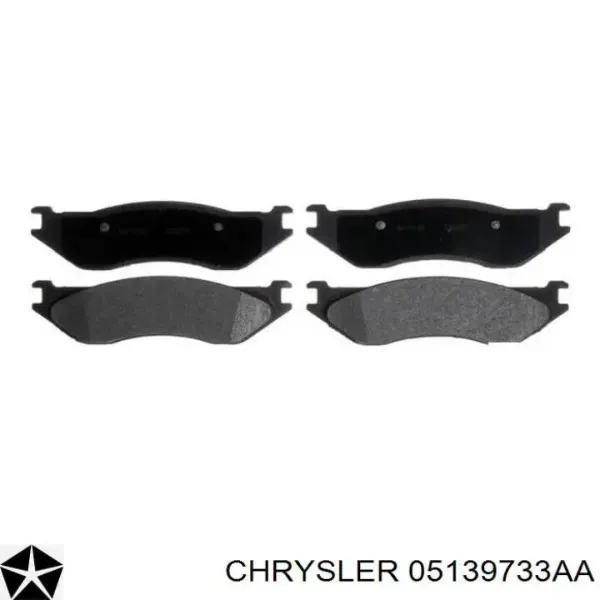 Pastillas de freno 05139733AA Chrysler