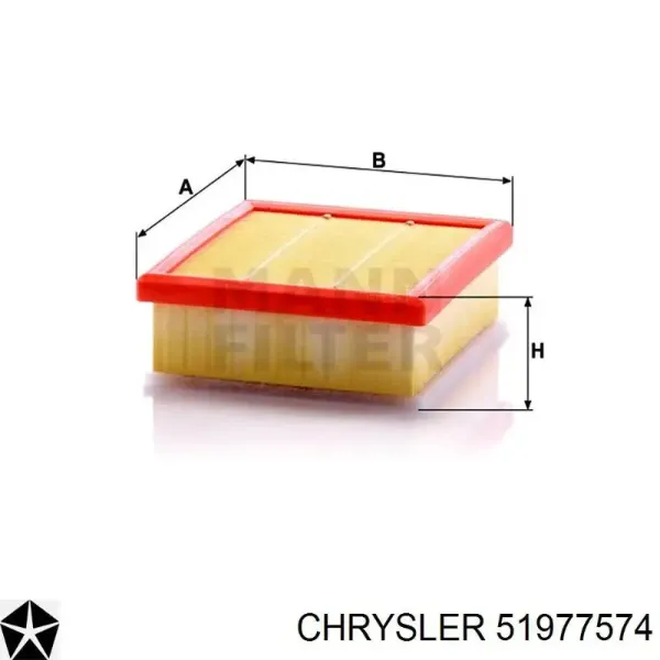 Filtro de aire 51977574 Chrysler