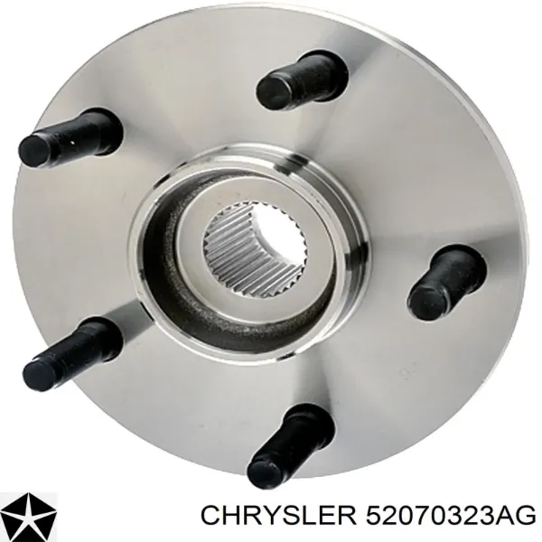Buje de rueda delantero 52070323AG Chrysler