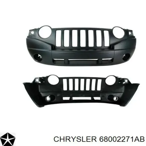 Paragolpes 68002271AB Chrysler