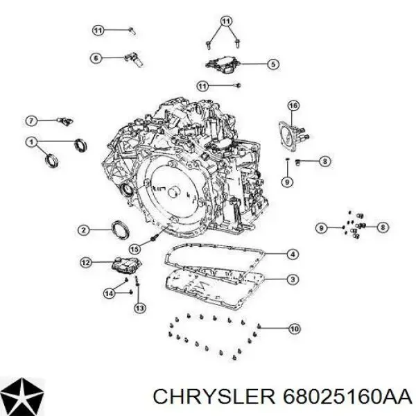  68025160AA Chrysler