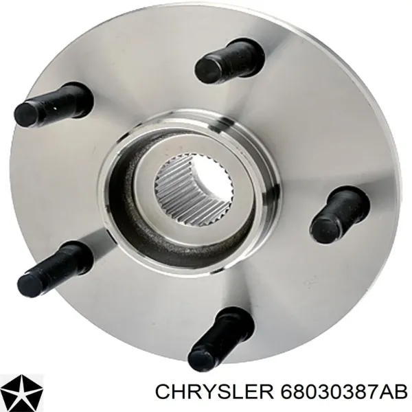 Buje de rueda delantero 68030387AB Chrysler
