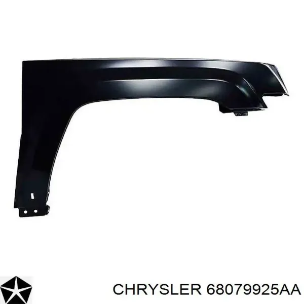 Aleta delantera izquierda 68079925AA Chrysler