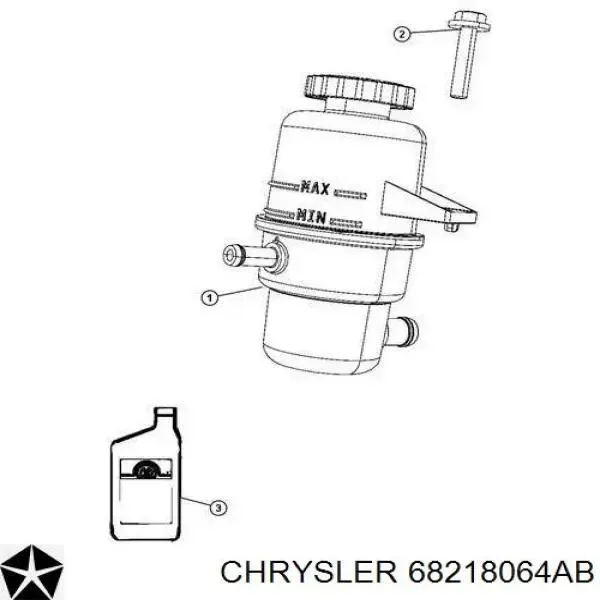 Aceite caja de cambios 68218064AB Chrysler