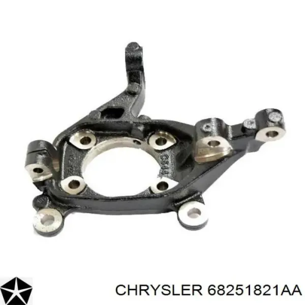 Mangueta delantera izquierda 68251821AA Chrysler