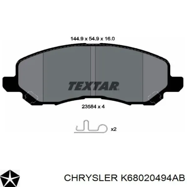 K68020494AB Chrysler