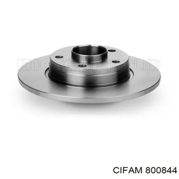 Disco de freno trasero Renault Trafic 2 FL