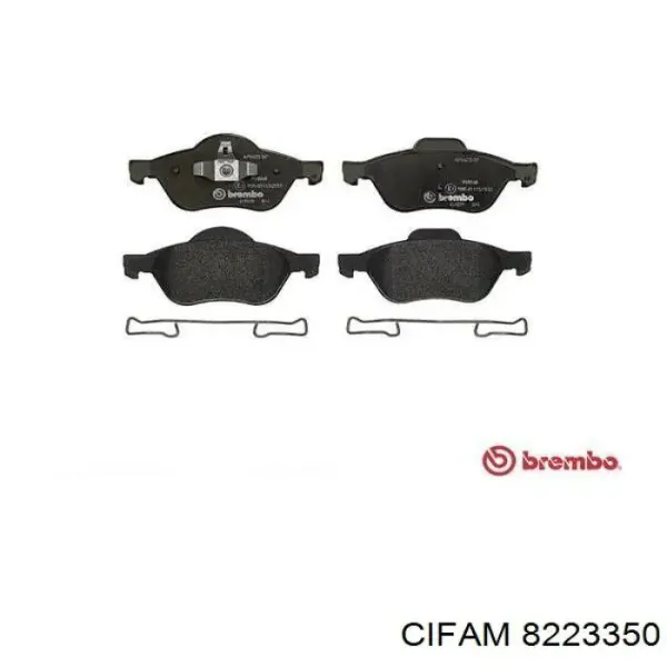 Pastillas de freno delanteras Renault Laguna 2 BG0, BG1