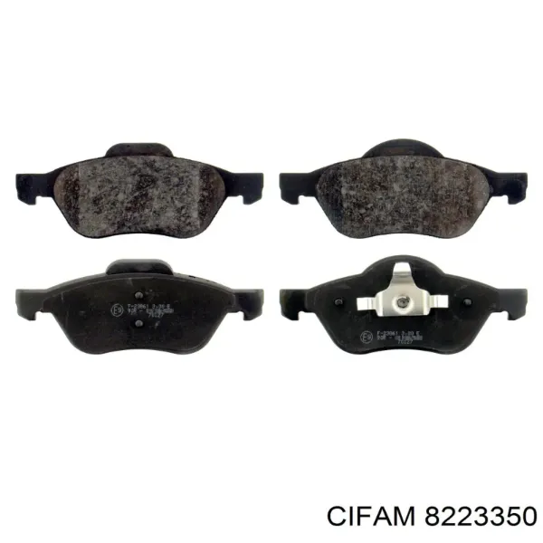 Pastillas de freno delanteras Renault Laguna 2 BG0, BG1