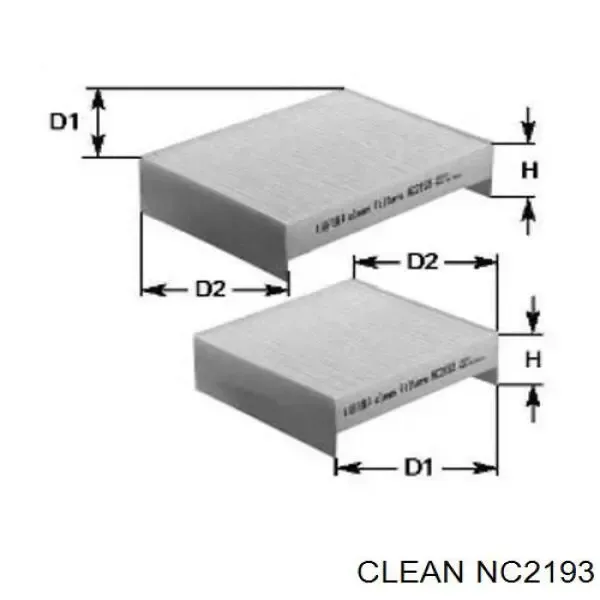 Filtro de habitáculo NC2193 Clean