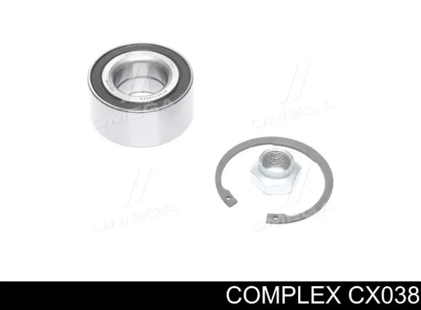 Cojinete de rueda delantero CX038 CX/Complex