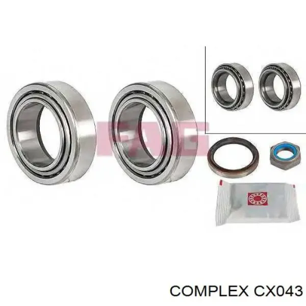 Cojinete de rueda delantero CX043 CX/Complex