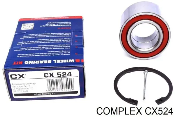 Cojinete de rueda delantero CX524 CX/Complex