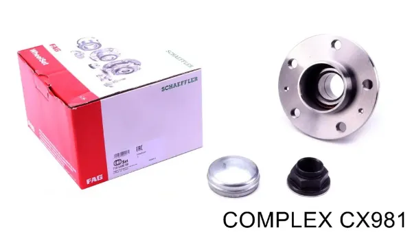 Cubo de rueda trasero Fiat Ducato 3 250