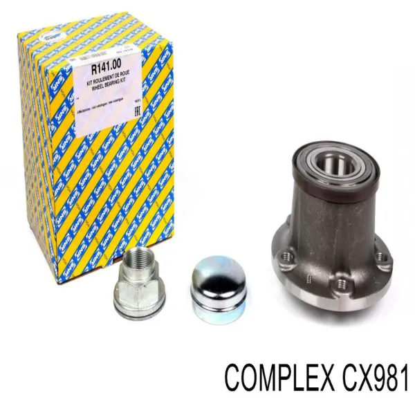 Cubo de rueda trasero Fiat Ducato 3 250