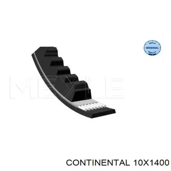 Correa de alternador 10X1400 Continental/Siemens