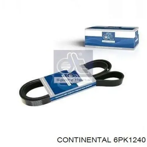 Correa de alternador 6PK1240 Continental/Siemens