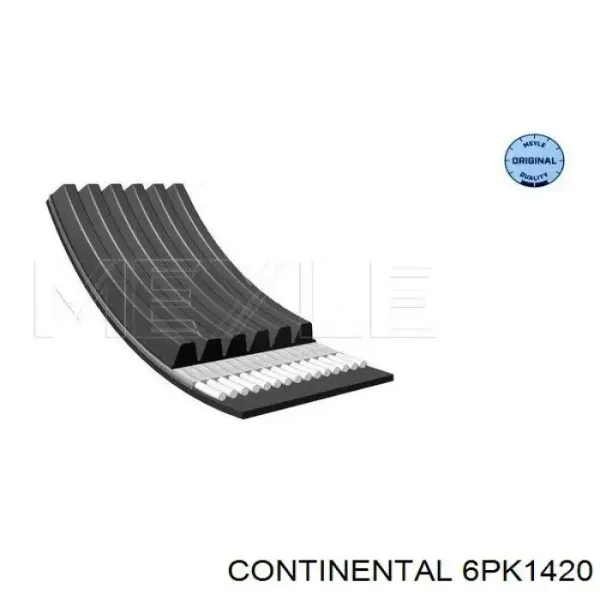 Correa de alternador 6PK1420 Continental/Siemens
