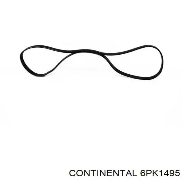 Correa de alternador 6PK1495 Continental/Siemens