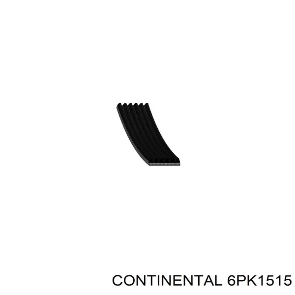 Correa de alternador 6PK1515 Continental/Siemens
