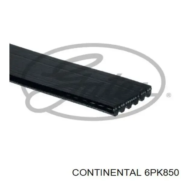Correa de alternador 6PK850 Continental/Siemens