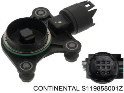 Sensor de posición del árbol de levas CONTINENTAL S119858001Z