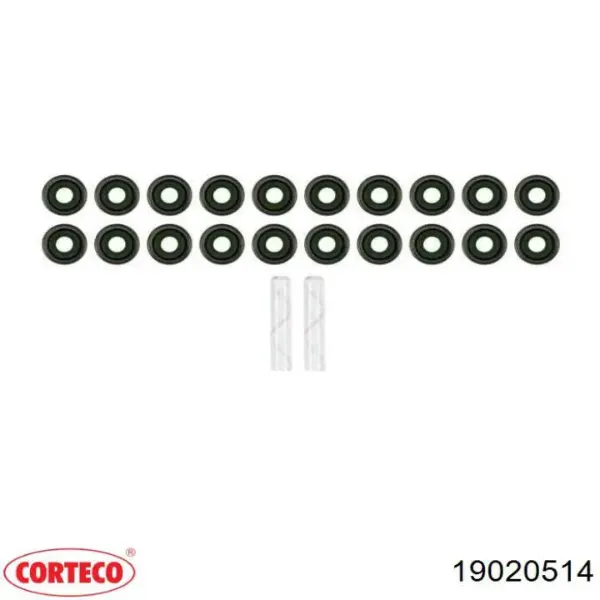 Juego de retenes de válvula de admisión y escape 19020514 Corteco