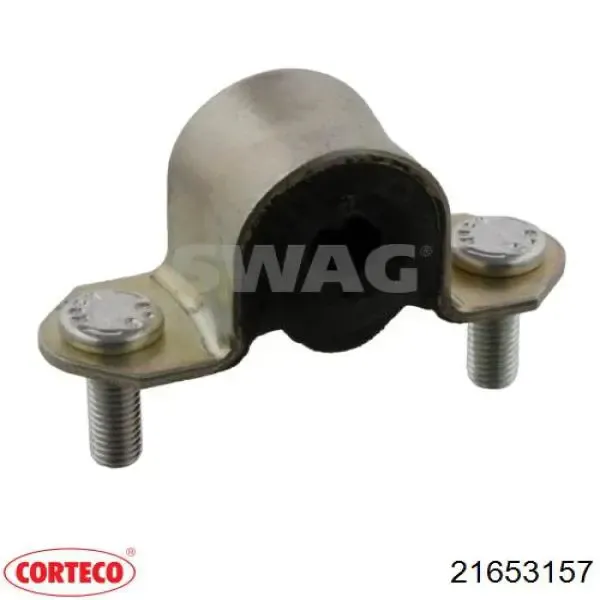 Buje estabilizador delantero exterior 21653157 Corteco