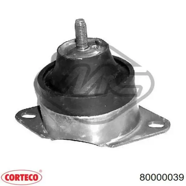 Soporte inferior derecho del motor 80000039 Corteco