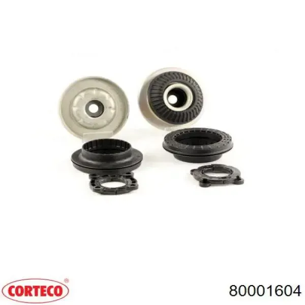 Soporte del amortiguador delantero 80001604 Corteco