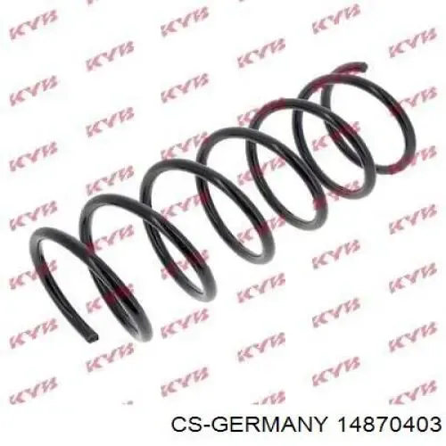 Muelle de suspensión eje delantero Peugeot 205 1 741A, C