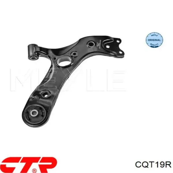 Brazo inferior derecho de la suspensión delantera CQT19R CTR