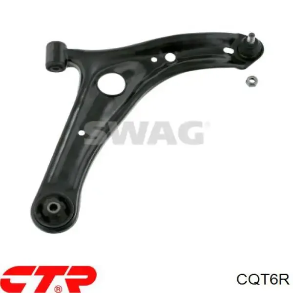Brazo inferior derecho de la suspensión delantera CQT6R CTR