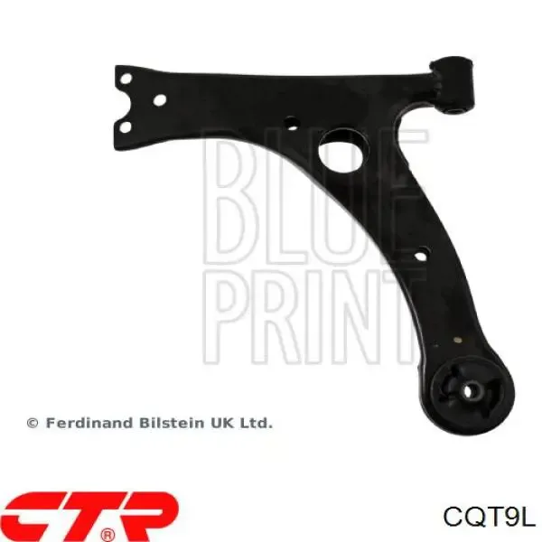 Brazo inferior izquierdo de la suspensión delantera CQT9L CTR