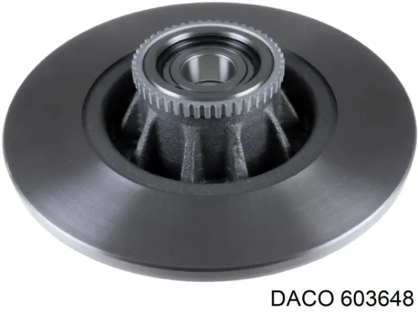 Disco de freno trasero Renault Trafic 2 FL