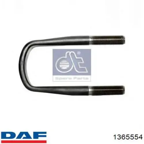 Abrazadera de ballesta 1365554 DAF