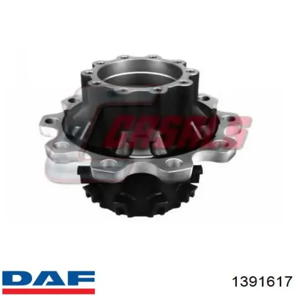 Cubo de rueda trasero 1391617 DAF
