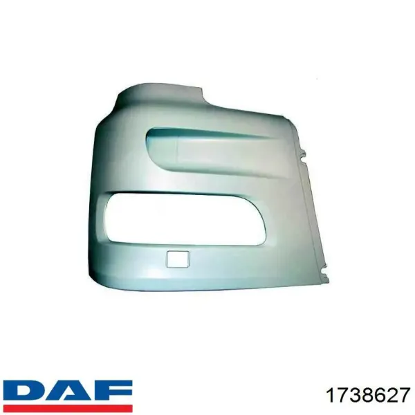 Moldura del faro derecho 1738627 DAF