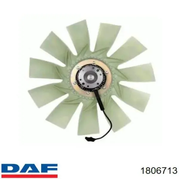 Embrague viscoso de ventilador 1806713 DAF