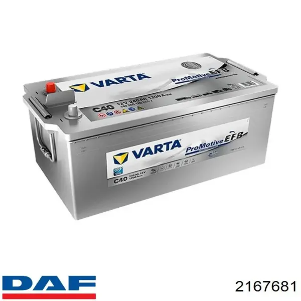 Batería 2167681 DAF